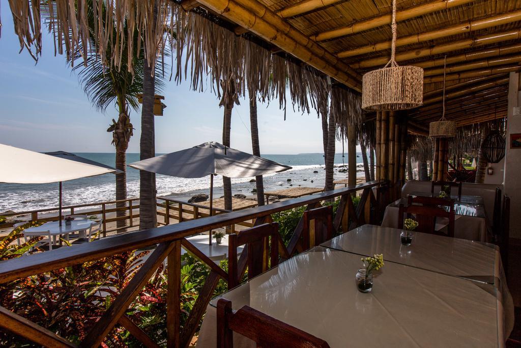 Готель Casa De Playa Bungalows & Restaurant Манкора Екстер'єр фото