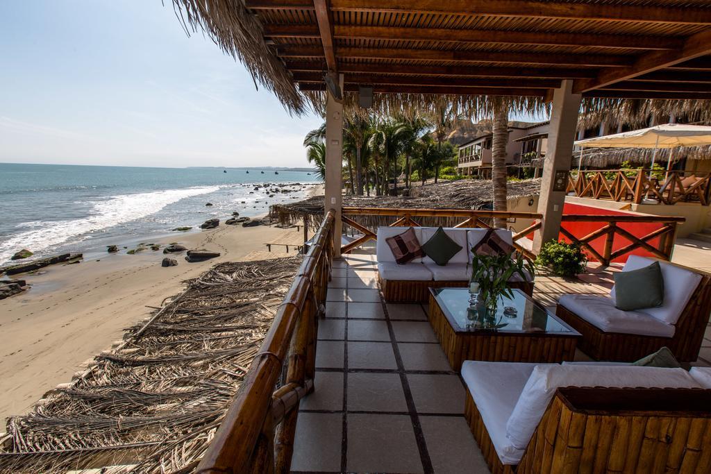 Готель Casa De Playa Bungalows & Restaurant Манкора Екстер'єр фото